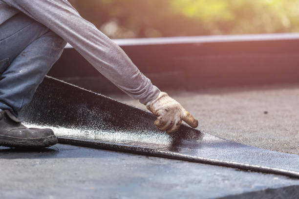 Professional Emergency Waterproofing technician working in Somerset, VA